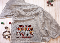 Sublimation horror Movie blanket